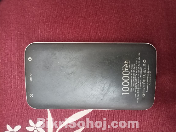 Anobik Pulse 10000 Pro Ii 22.5w QC4.0 & Pd Mini Power Bank